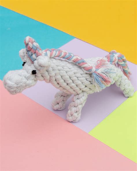 Jax And Bones Unicorn Rope Dog Toy Dog And Co