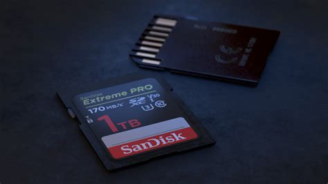 ArtStation - 1TB Memory Card 3D Model | Resources