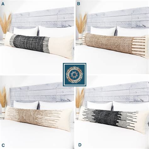 Extra Long Lumbar Pillow Cover Xl Lumbar Throw Pillow Cover Headboard