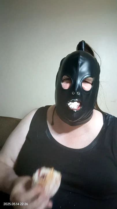 Trying To Suggestively Eat The Cream Out Of A Cream Doughnut Shemale Amateur Amateur Porn