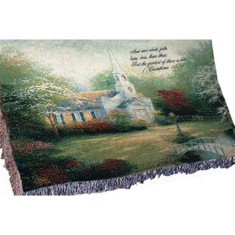 Manual Inspirational Collection Tapestry Throw With Verse Hometown