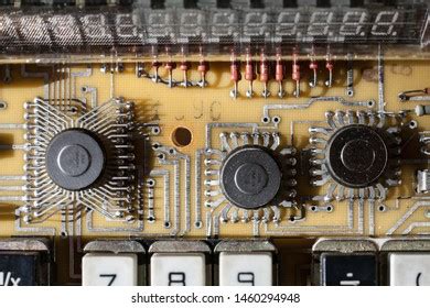 Naked Electronics Pattern Background Printed Circuit Stock Photo Shutterstock