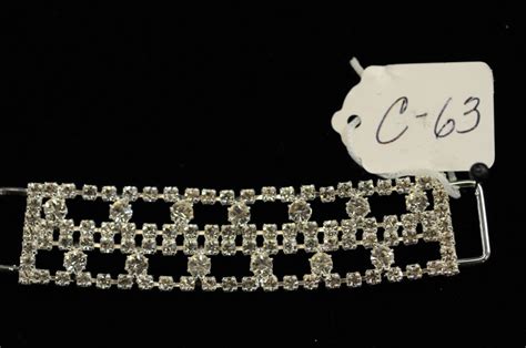 C In Rhinestone Bikini Connector Vandella Costumes