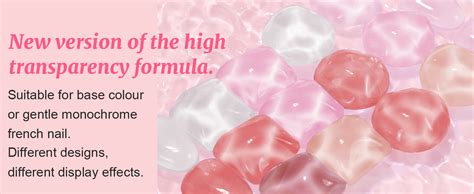 Amazon Lavender Violets Jelly Gel Nail Polish Set Transparent Nude Red Pink Brown