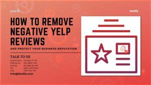 how to delete negative reviews on yelp