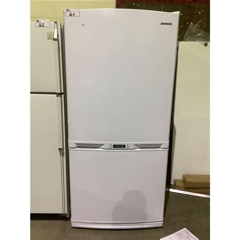 Samsung White Top And Bottom Fridge Model Rb195zasw Able Auctions