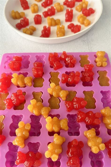 homemade gummy bears feeding tiny bellies