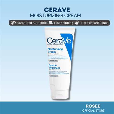 Cerave Moisturizing Cream 177ml Rosee Official Store Lazada Ph