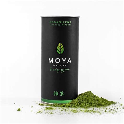 Moya Matcha Tradycyjna Japo Ska Zielona Herbata Sproszkowana Bio G