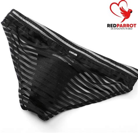 Transparante Spandex Onderbroek Met Penis Lingerie Voor Heren Doorzichtig Latex Bol