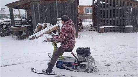 Детский ларвен, гусеница буран мини 43 шага. - YouTube