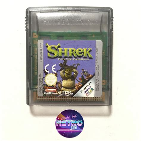 Shrek Gameboy Color El Rincon Del Retro