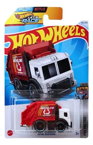 Hot Wheels Total Disposal Caminh O Lixo Hw Metro Lote K Parcelamento Sem Juros