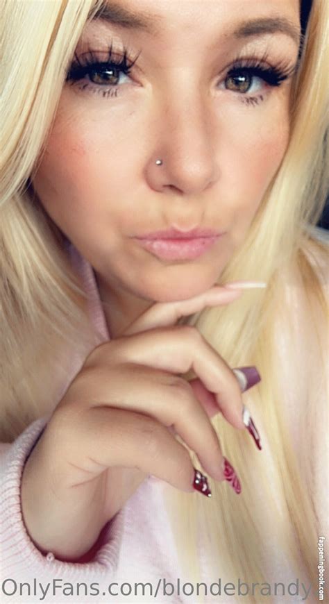 Blondebrandy Nude OnlyFans Leaks Fappening Page FappeningBook