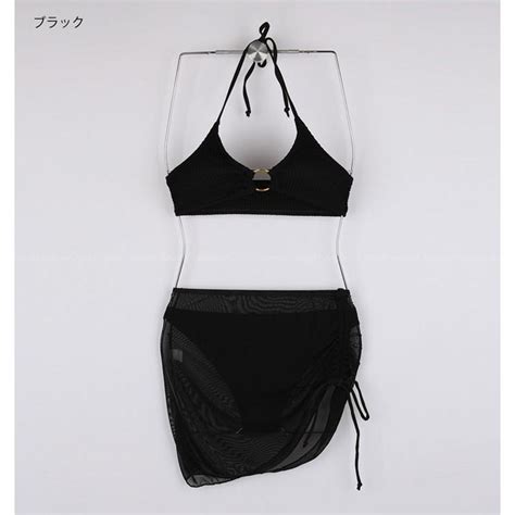 セット商品全 色カバーアップビキニセット ホワイト ブラック S M Laz bikini sun CINNAMON GIRL 通販
