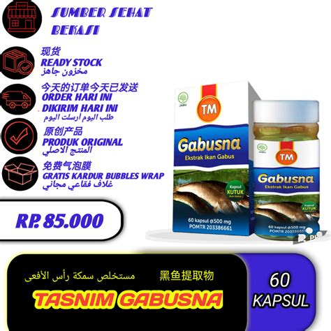 Jual Ekstrak Gamat Ikan Gabus Kapsul Meningkatkan Kadar Albumin