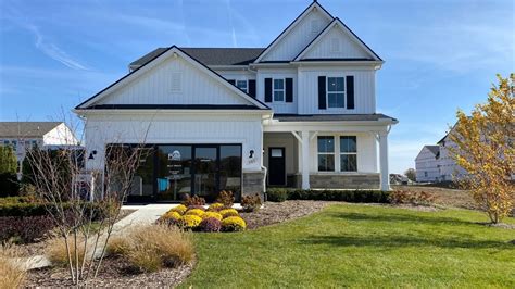 Inside A Pulte Homes Model Newberry Model Tour Saline Mi Youtube