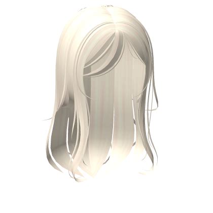 Blonde Mysterious Flowy Anime Hair Roblox