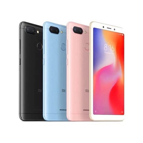 Xiaomi Redmi 6A Smartphone 5.45'' Full Screen AI Face Helio A22 ...