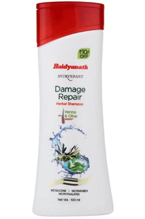 Buy Damage Repair Herbal Shampoo - Products | Baidyanth