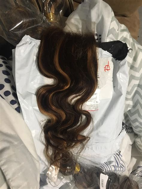 SULMY Honey Blonde Highlight Bundles With Closure Body Wave