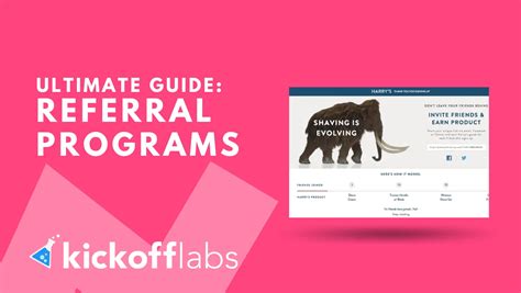 ultimate guide creating  successful referral program kickofflabs