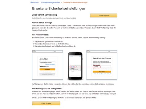 Amazon aktiviert Zwei-Faktor-Authentifizierung in Deutschland | ZDNet.de