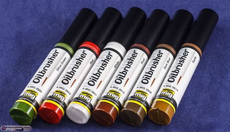 Oil Brusher Paints - Tools & Paint Reviews - Britmodeller.com