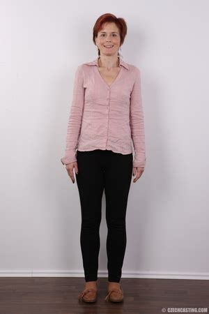 Redhead MILF Slowly Strips Off Her Pink Blouse Black Le XXX Dessert