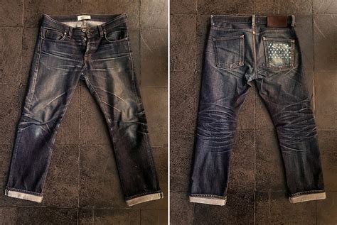 Naked Famous Skinny Guy Deep Indigo Selvedge 14 5 Oz 2 Years 5