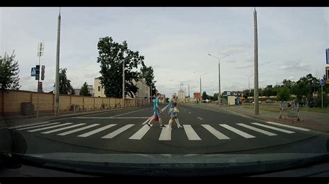 Слепые, наглые и бессмертные пешеходы - YouTube