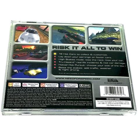 Need for Speed: High Stakes (Greatest Hits edition) for PlayStation (PS1)