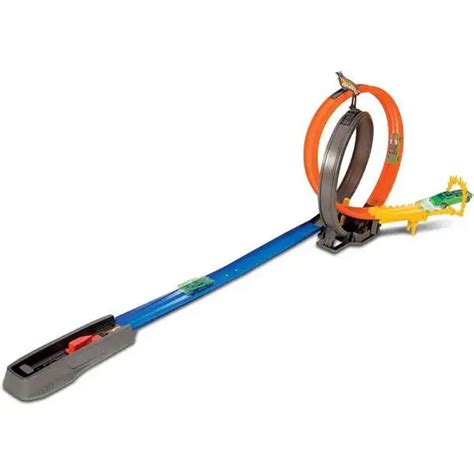 Hot Wheels Ultra Hots Downhill Loop Jump Exclusive Track Set Mattel Toys Toywiz