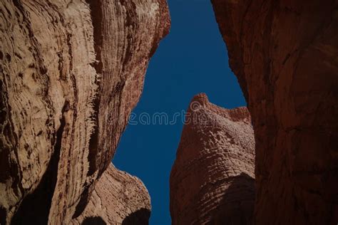 Abstract Rock Formation At Plateau Ennedi Aka Stone Forest In Chad