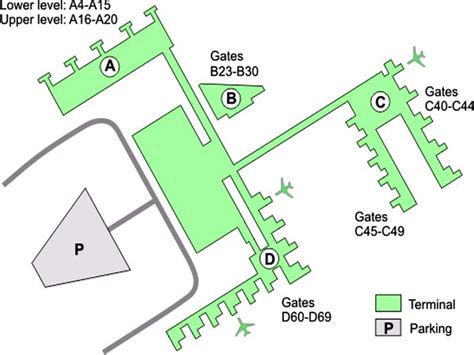 Barcelona International Airport Terminal Map