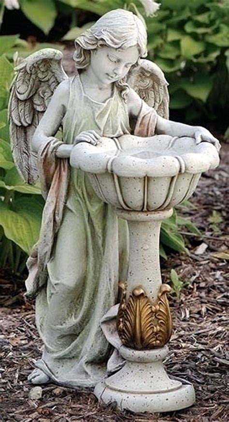 Garden Bird Baths Statues