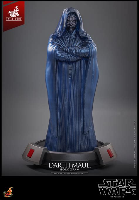 Hot Toys ACS Star Wars I The Phantom Menace Darth Maul Hologram Hot Toys Complete Checklist