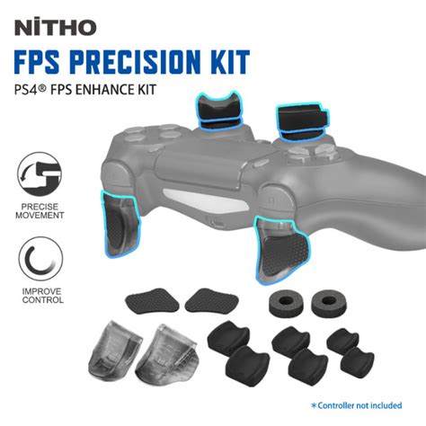 Nitho Ps4 Dualshock 4 Fps Precision Kit For Playstation 4 Controller