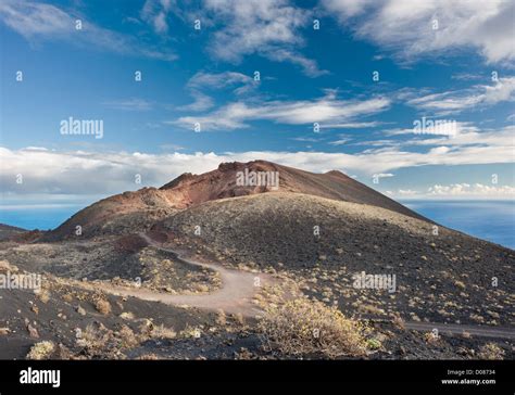 Teneguia Volcano, La Palma, Canary Islands, Spain, the youngest volcano