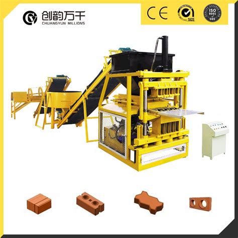 Cy Automatic Eco Brava Soil Interlocking Brick Molding Machine