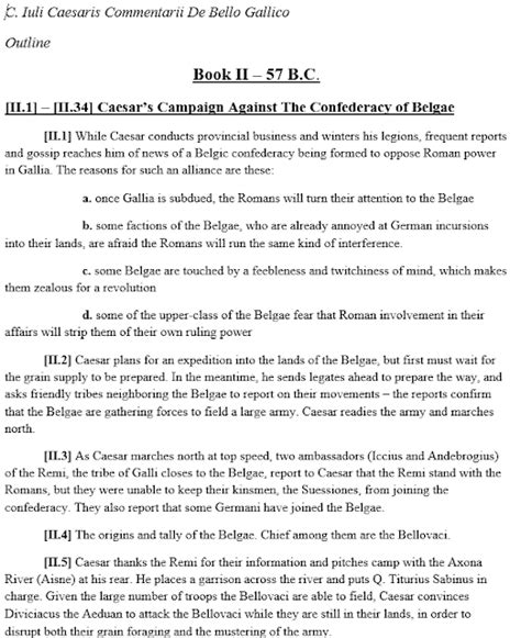 Opera Antiqua: C. IVLI CAESARIS COMMENTARII DE BELLO GALLICO LIBER ...