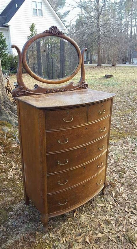Antique Bow Front Dresser With A Stylish New Look General Finishes