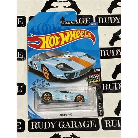 Jual Hot Wheels Ford GT 40 Gulf Shopee Indonesia