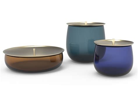 Formafantasma Creates Glassware With Swathes Of Colour For Nude