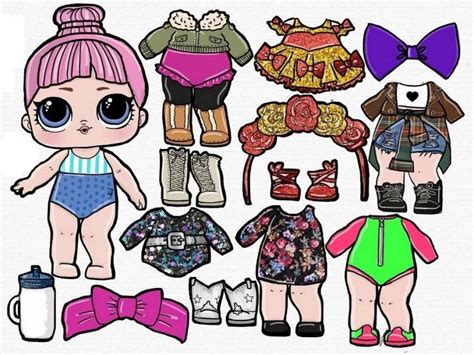 Lol De Papel Para Vestir - How To Make Lol Doll Clothes Out Of Paper at Isabel Lacey blog