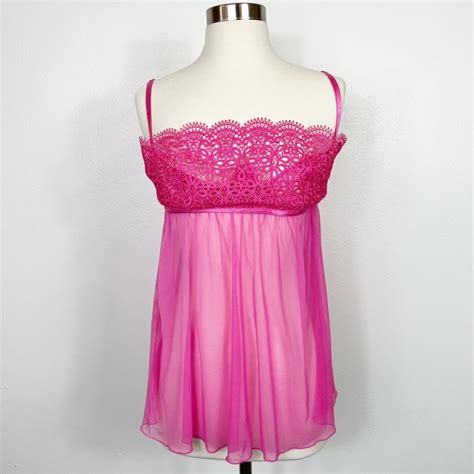 Dreamgirl Intimates Sleepwear Dreamgirl Hot Pink Nighty Panties