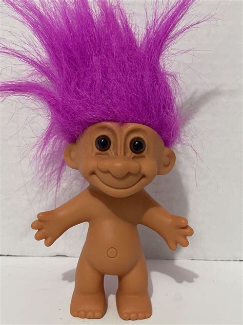 Naked Purple Hair Troll Doll X EBay