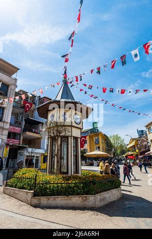 Princes Island Turkey April 2022 Clock Tower On Market Square In