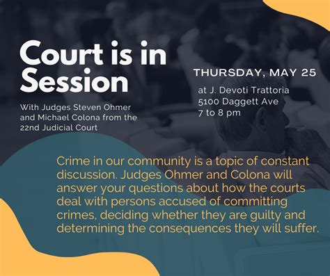 Court Is In Session The Hill St Louis