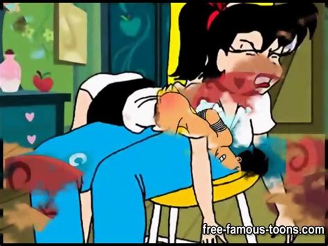 Ass Spanking Toons